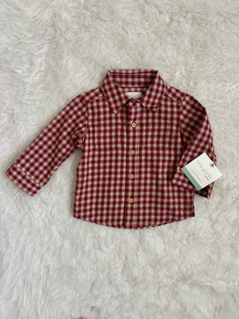 9m Little Planet button down shirt